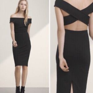 Aritzia Talula Varndell Black Dress